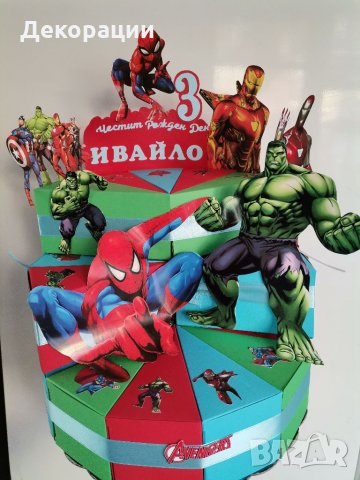 Промоция!Изработка на картонена торта.Украса за всякакъв повод , снимка 6 - Други - 35338044