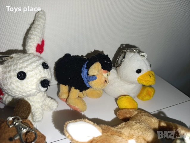 Лот дребни плюшени играчки ключодържател , снимка 7 - Плюшени играчки - 52406175