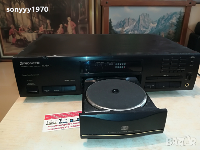 pioneer pd-s503 cd made in uk 0904221843, снимка 2 - Ресийвъри, усилватели, смесителни пултове - 36399608