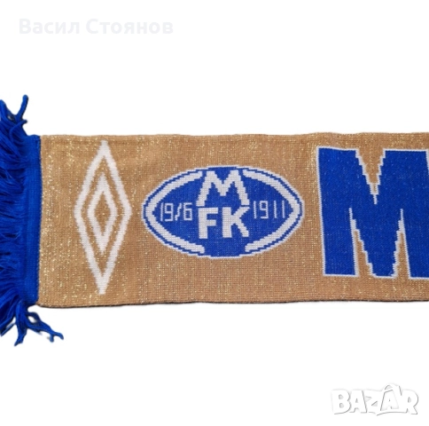 Mьолде ФК / Мolde FK (Norway) - юбилеен шал 100години, снимка 2 - Фен артикули - 36853799