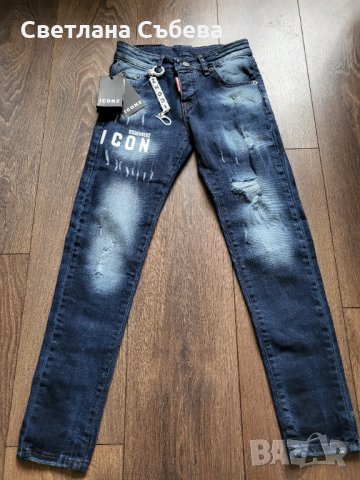 Дънки Dsquared2, снимка 2 - Детски панталони и дънки - 34640248