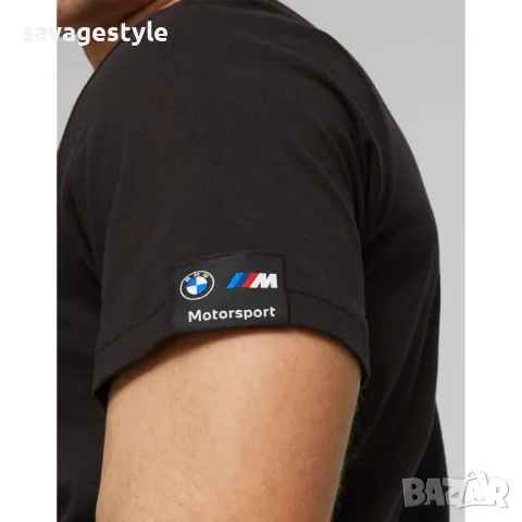 Мъжка тениска PUMA x Bmw M Motorsport Car Graphic Tee Black, снимка 3 - Тениски - 47755997