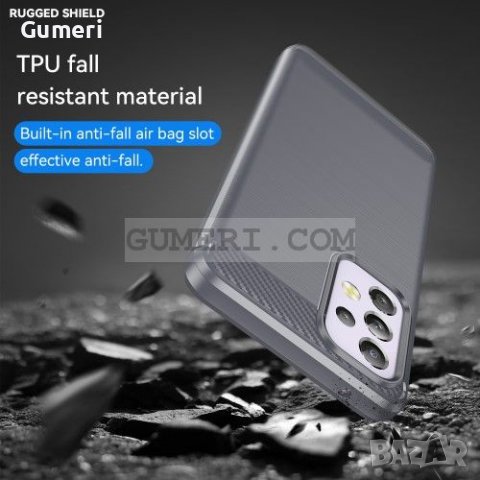 Samsung Galaxy A33 5G Противоударен Силиконов Гръб - Карбон, снимка 13 - Калъфи, кейсове - 36852834