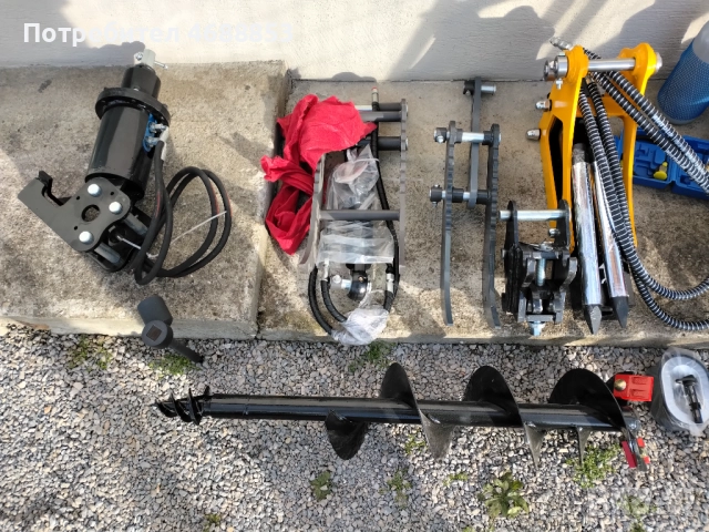 Мини багер нов внос, снимка 6 - Други ремонти - 52943749