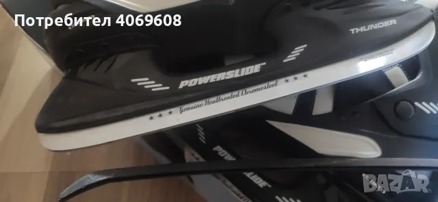 Продавам кънки за лед Powerslide Thunder 2, снимка 3 - Ролери, кънки - 49118784