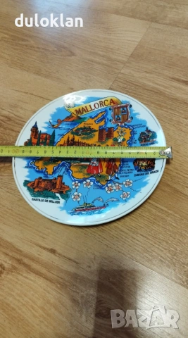 Красива чиния от Майорка-Испания, снимка 2 - Други ценни предмети - 53279687