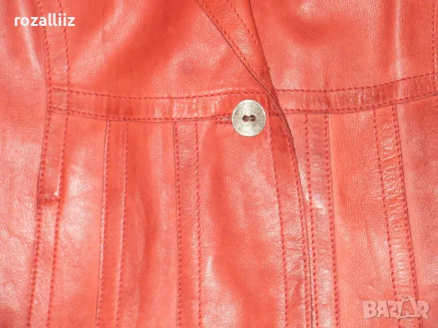 BISON ново дамско естествена кожа 40, снимка 3 - Сака - 49285345