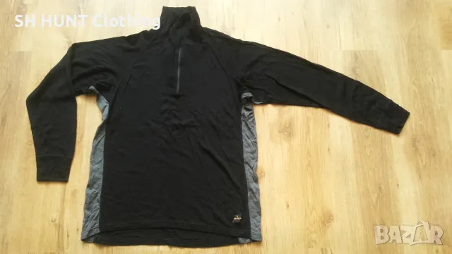 DEVOLD SPIRIT ZIP NECK 50% MERINO WOOL размер XL термо блуза 50 % Мерино Вълна - 1020