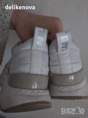 Karl Lagerfeld Oirginal Size 39 100% Агнешка кожа. , снимка 10 - Маратонки - 43517001