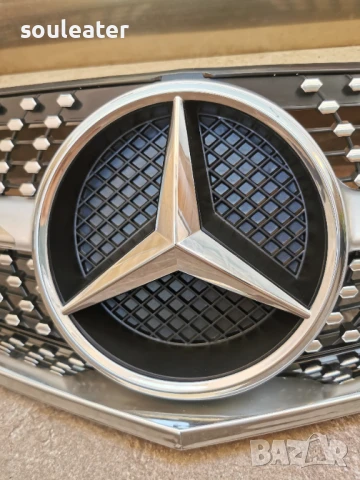 Решетка/маска с емблема тип Diamond за Mercedes W207 2009/2012, снимка 2 - Части - 50813511