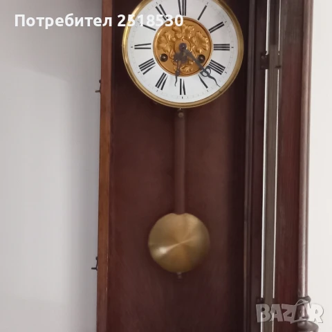 Голям старинен Junghans , снимка 3 - Антикварни и старинни предмети - 51358770