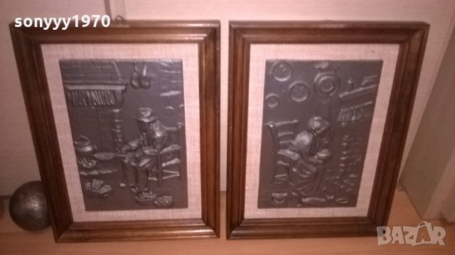 senecal 1952-made in france-старците и огнището-внос франция, снимка 4 - Колекции - 26727666