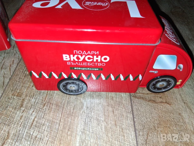 Coca Cola метални камиони 2 бр., снимка 5 - Колекции - 51255742