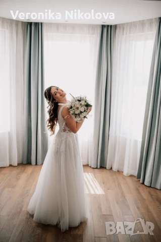 Сватбена рокля Be Queen , снимка 3 - Рокли - 51211579