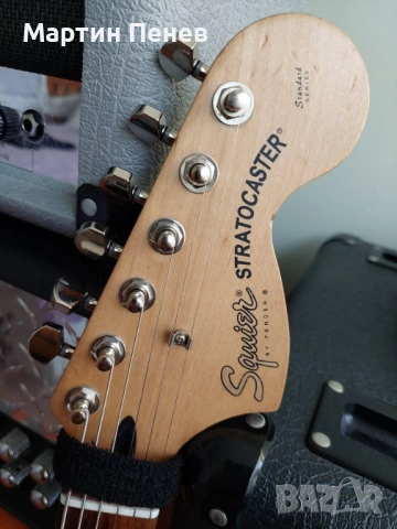 2002 Squier Tom Delonge Strat, снимка 4 - Китари - 52480670