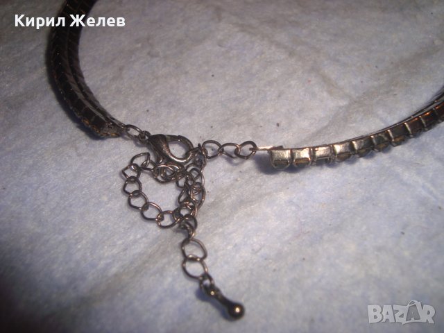 СТИЛНО ВЕЧЕРНО ВИНТИДЖ АРТ КОЛИЕ ОГЪРЛИЦА НАКИТ 27947, снимка 7 - Колиета, медальони, синджири - 37093567