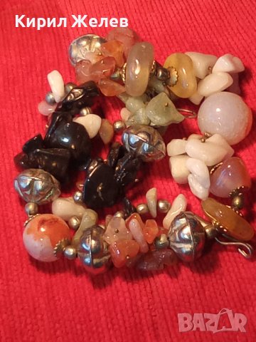 СТАР БРОНЗОВ НАКИТ ГЕРДАН КОЛИЕ с БРОНЗ и ХАЛЦЕДОН 13854, снимка 10 - Антикварни и старинни предмети - 29555795