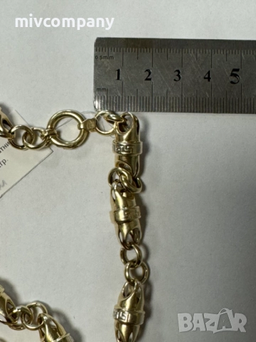 Златен синджир 21.32гр.63см., снимка 3 - Колиета, медальони, синджири - 52991338