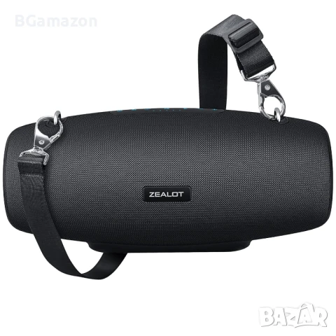 ZEALOT S67 60W Bluetooth високоговорител, преносим високоговорител с презрамка за рамо, водоустойчив, снимка 1