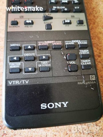 Sony RM-V656A Original remote for TV/VCR/DVR, Дистанционно , снимка 4 - Други - 29071369