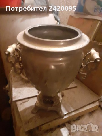 Стар руски самовар на ток-20лв, снимка 2 - Антикварни и старинни предмети - 32969006