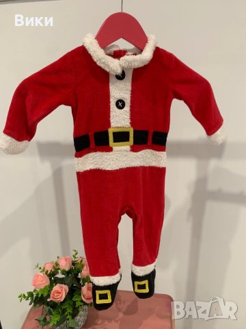 Коледен гащеризон , снимка 4 - Бебешки гащеризони - 42987306