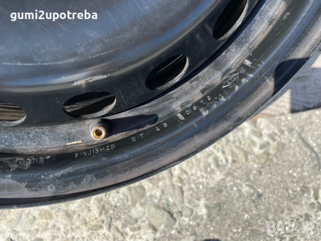 15 джанта 4х100 Renault Megane 6,5J et45, снимка 4 - Гуми и джанти - 51009604