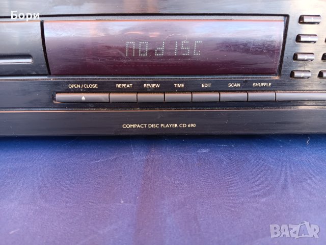 PHILIPS CD 690 CD Player, снимка 5 - Плейъри, домашно кино, прожектори - 44130175