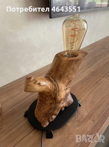 Нощна лампа, снимка 2 - Настолни лампи - 52322152