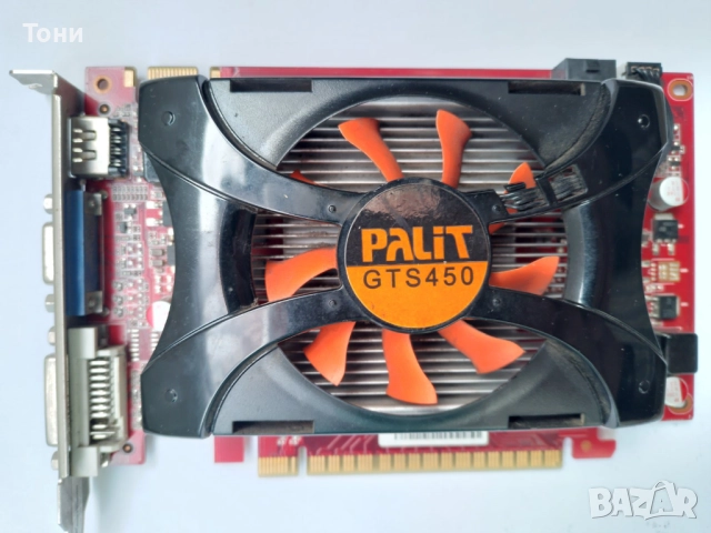 Видео карта Palit GeForce GTS450, 1024MB DDR3 128bit