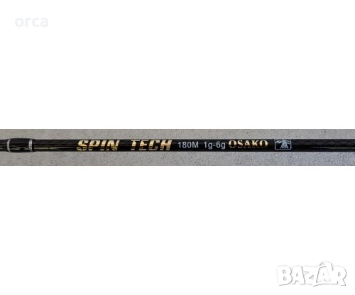 Блеснарка OSAKO SPIN TECH JB 1-6 гр – лайт спининг за чувствителен улов, снимка 2 - Въдици - 35062860