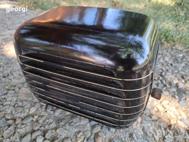 ретро българска бакелитова радиоточка, снимка 2 - Колекции - 51006767