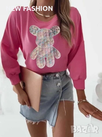 Дамски Памучени Блузи ✨, снимка 2 - Блузи с дълъг ръкав и пуловери - 52239604