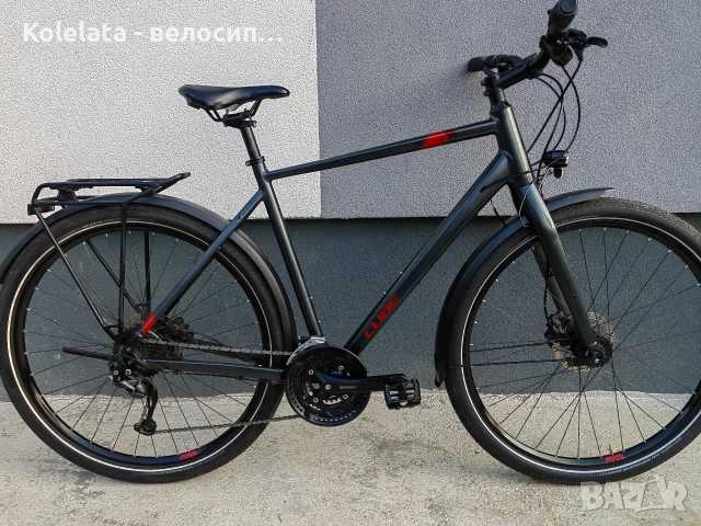 29" CUBE, XL размер, 58см, хибриден градски алуминиев велосипед