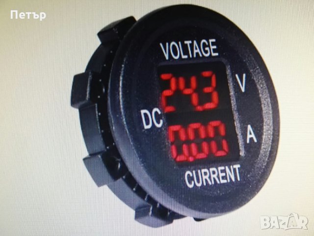Дигитален волтметър, НОВ, волтметър с амперметър, снимка 2 - Аксесоари и консумативи - 33543304