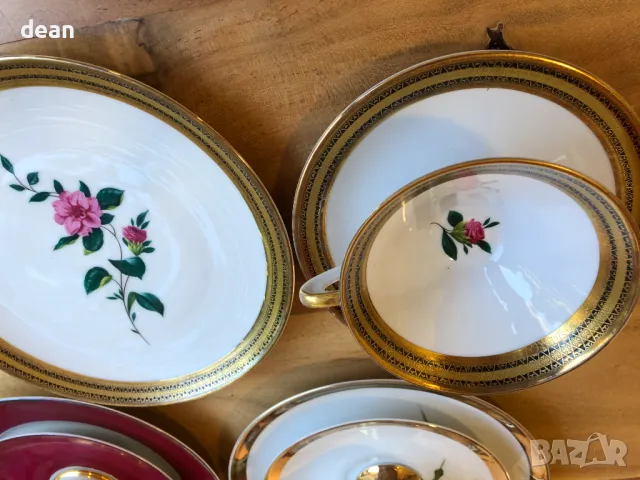 Троен сет от Баварски чаши за кафе, снимка 9 - Чаши - 49784473