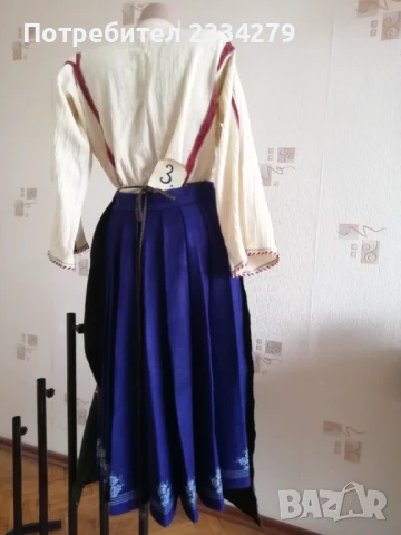 Стари носии от ТРОНСКИЯТ край. Пищимали и престилки. , снимка 9 - Антикварни и старинни предмети - 51000435