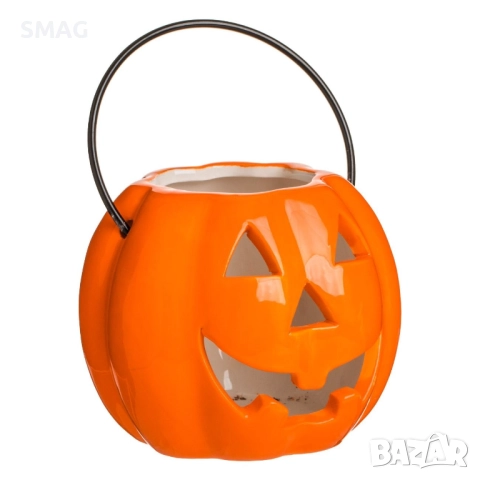 Кошница TRICK OR TREAT – декорация за Хелоуин / Halloween, кошница за лакомства_1256072, снимка 3 - Декорация за дома - 52002225