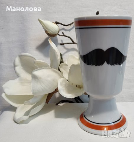 Чаша Mazagran с мустаци