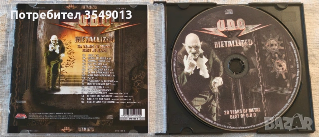Неофициални cd / цд дискове - нови - U.D.O. / U D O, снимка 4 - CD дискове - 53149971