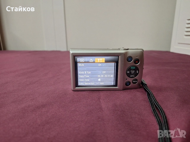 цифров фотоапарат Canon IXUS 175, 20.1MP, Silver,като НОВ , снимка 6 - Фотоапарати - 53027551