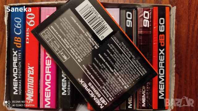 MEMOREX CDX II 90,MEMOREX DBS, снимка 3 - Аудио касети - 35040236