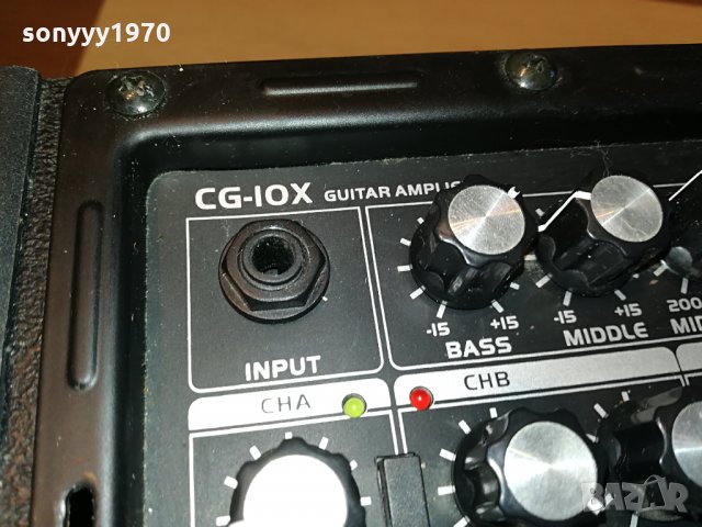 ПОРЪЧАНО-harley benton cg10x guitar amplifier-внос france 0805212100, снимка 11 - Ресийвъри, усилватели, смесителни пултове - 32805513