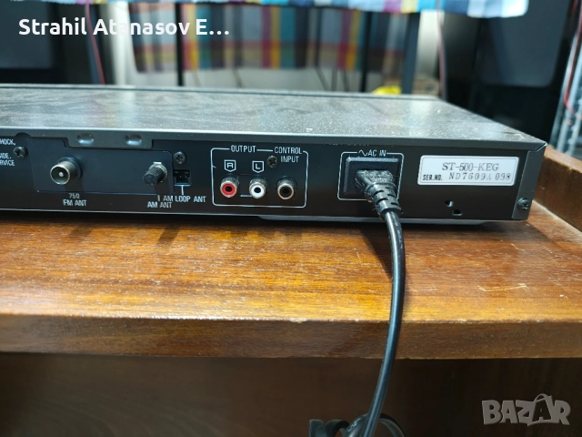 Technics ST-500 Стерео Тунер, снимка 11 - Радиокасетофони, транзистори - 51697956