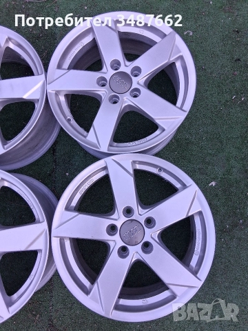 16цола за VW Audi 7J ×16 5×112 ц.57.1мм ет 46, снимка 2 - Гуми и джанти - 52967093
