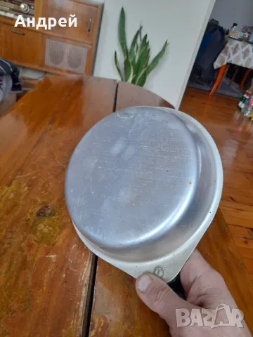 Стар алуминиев омлетен тиган,тиганче #2, снимка 3 - Други ценни предмети - 48694217