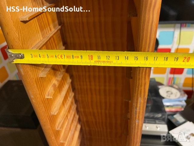 Дървена поставка за компакт дискове , снимка 9 - Други - 51737040