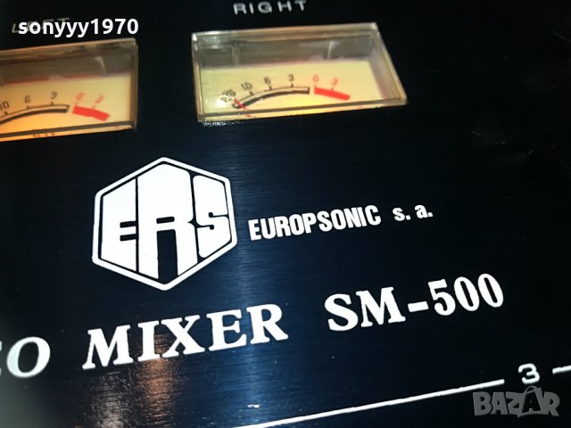 europsonic sm-500 stereo mixer france 0106211901, снимка 9 - Ресийвъри, усилватели, смесителни пултове - 33072346