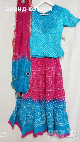 Ленга чоли традиционен комплект от Раджастан- ”Бандеж”, снимка 10 - Рокли - 21055632