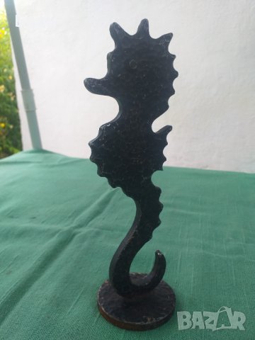 Метално старо морско конче, снимка 3 - Статуетки - 33568466
